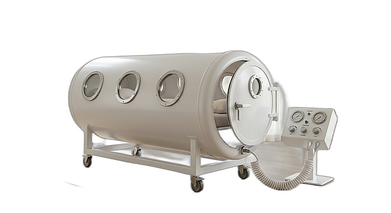 The Horizon Hard Shell Hyperbaric Chamber — studio photograph on white background