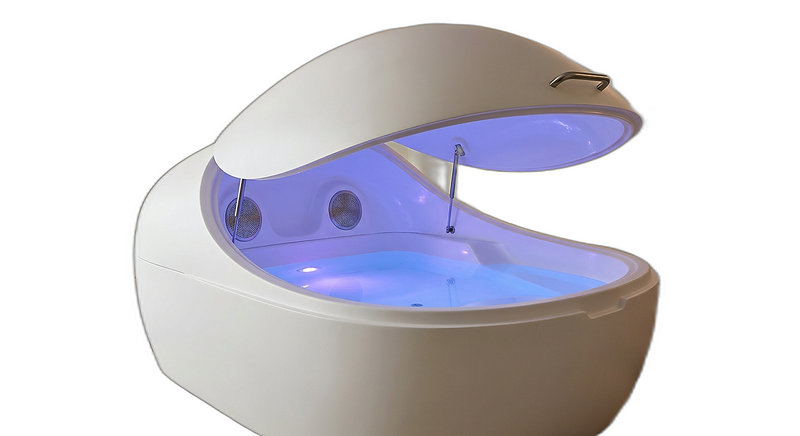 The Nimbus Residential Float Pod — studio photograph on white background